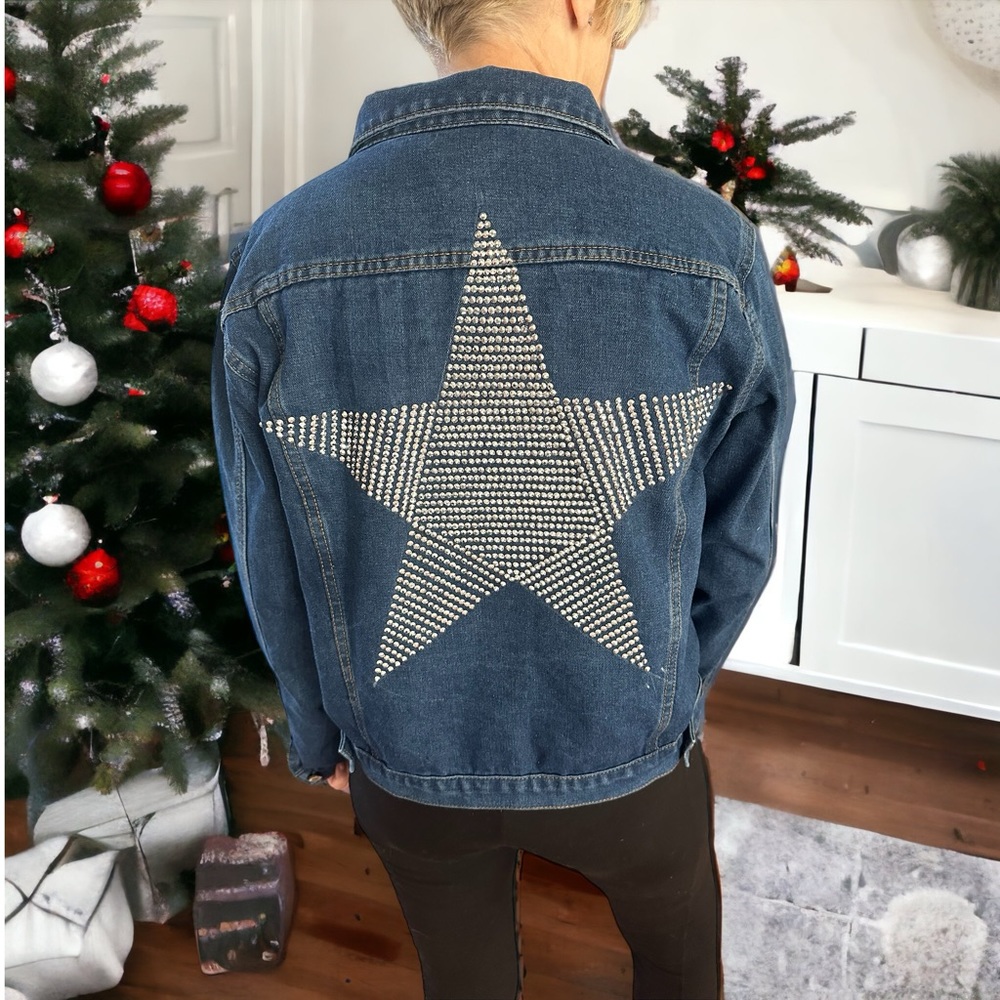 Starry Night Denim Jacket